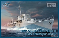 IBG MODELS 1/700  ORP Slazak 1943 Hunt II Class Destroyer Escort