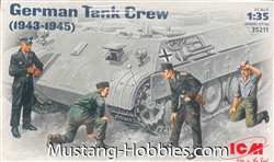 ICM 1/35 WWII German Tank Crew (4)