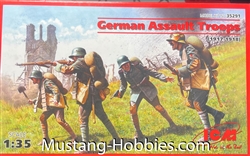 ICM 1/35 German Assault Troops 1917-18 (4)