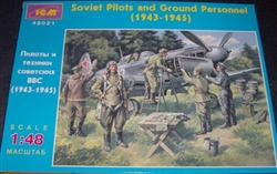 ICM 1/48 Soviet Pilots and Ground Personnel