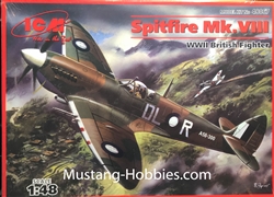 ICM 1/48 Spitfire Mk.VIII WWII British Fighter