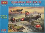ICM 1/48 SPITFIRE HF.IX E DANISH AIR FORCE