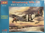 ICM 1/48 Mustang Mk.III WWII Royal Air Force Fighter