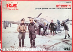 ICM 1/48  Bf 109F-4 with German Luftwaffe Personnel
