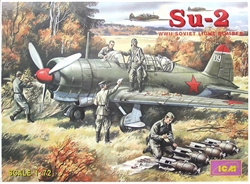 ICM 1/72 Su-2 WWII Soviet Light bomber
