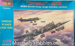ICM 1/72 "Zveno" - SPB WWII Soviet long range bomber system