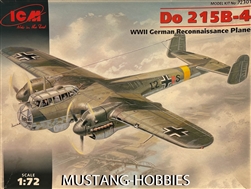 ICM 1/72 Do 215B-4 WWII German Reconnaissance Plane