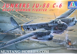 ITALERI 1/72 Junkers Ju-88 C-6 Heavy German Fighter