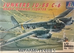 ITALERI 1/72 Junkers Ju-88 C-6 Heavy German Fighter