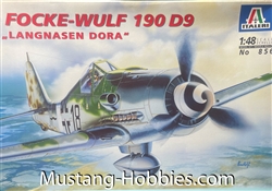 ITALERI 1/48 Focke-Wulf Fw 190D9 Langnasen Dora