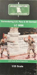 Lincoln County Line 1/35 SURRENDERING US PARATROOPER & SS GERMAN
