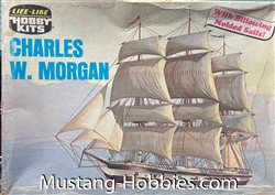 LIFE LIKE 1/200 Whaling Ship Charles W. Morgan