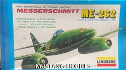 Lindberg 1/48 First Operational Jet Combat Aircraft Messerschmitt Me 262