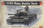Lindberg 1/35USSR T-55 Main Battle Tank Israeli Ti-67 variant parts and decals included