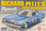LINDBURG 1/25 Richard Petty's 1964 Belvedere Plymouth â€‹(NO DECALS)