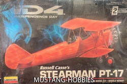 Lindberg 1/48 Russell Casse's Stearman PT-17 ID4 Independence Day