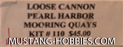 LOOSE CANNON 1/700 PEARL HARBOR MOORING QUAYS