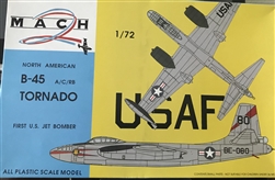 MACH MODELS 1/72 North American B-45 Tornado