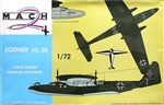 MACH MODELS 1/72 1/72 Do26 WWII German Long Range Seaplane