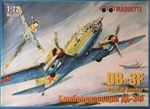MAQUETTE 1/72 DB-3F Russian Bomber
