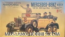MARUI 1/35 WWII German Staff Car Series Mercedes-Benz Typ G4/W31 S.gl.Pkw