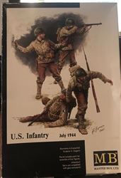 MASTER BOX 1/35 US INFANTRY JULY 1944