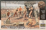 MASTER BOX 1/35 WWII US Artillery Crew (6)