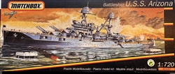 MATCHBOX 1/700 Battleship U.S.S. Arizona