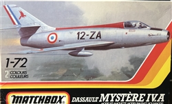 MATCHBOX 1/72 Dassault MystÃ¨re IV A