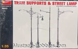 MINIART 1/35 Tram Supports & Street Lamp