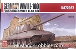 MODELCOLLECT 1/72 Germany WWII E-100 Flakpanzer with Flak 88