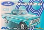 MOEBIUS MODELS 1/25 1969 Ford F-100 Custom Cab "Model King" Short Bed