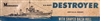 Monogram 1/261 (B2) U.S. NAVY DESTROYER 610 U.S.S. HOBBY