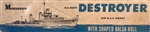 Monogram 1/261 (B2) U.S. NAVY DESTROYER 610 U.S.S. HOBBY