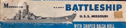 Monogram (B4) U.S. Navy Battleship U.S.S. Missouri
