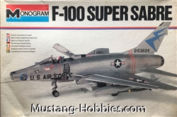 MONOGRAM 1/48 North American F-100 sUPER Sabre