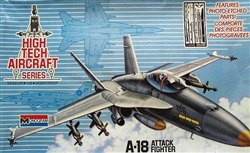 MONOGRAM 1/48 A-18 Attack Fighter HIGH TECH