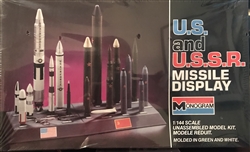 MONOGRAM 1/144 U.S. and U.S.S.R. Missile Display
