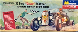 MONOGRAM 1/24 '32 Ford "Deuce" Roadster Drag Strip Hot Rod