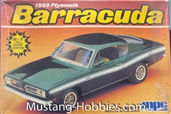 MPC 1/25 1969 Plymouth Barracuda â€‹(NO DECALS)