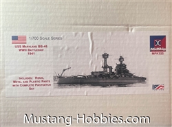 MIDSHIP MODELS 1/700 USS MARYLAND BB-46 WWII BATLESHIP 1941