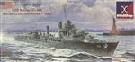 MIDSHIP MODELS 1/700 Mahan Class Destroyer USS Mahan DD-364 1942
