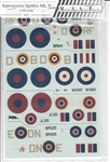 MASP DECALS 1/48 SUPERMARINE SPITFIRE MK. V