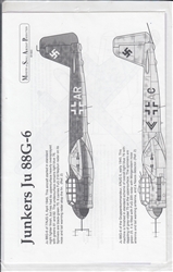 MASP DECALS 1/48 JUNKERS JU 88G-6