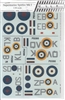 MASP DECALS 1/48 SUPERMARINE SPITFIRE MK. I