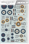 MASP DECALS 1/48 SUPERMARINE SPITFIRE MK. I