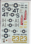 MASP DECALS 1/48 MARTIN B-26