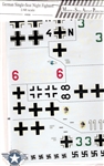 MASP DECALS 1/48 GERMAN SINGLE SEAT NIGHT FIGHTERS