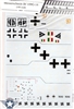 MASP DECALS 1/48 MESSERSCHMITT BF-109G-14
