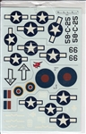 MASP DECALS 1/48 TBF/TBM AVENGER